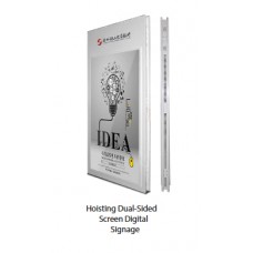Hoisting Dual-Sided Screen Digital Signage