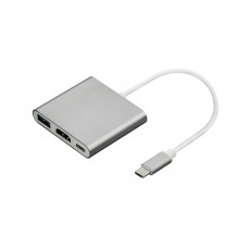 3-in-1 USB Type C Multi-Port Hub